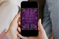 Purple and Gold Flower Quinceañera Party Invitation | Canva Template | Print at Home Invitation | Design #174