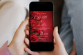 Red Rose Wedding Save the Date Invitation | Canva Template | Print at Home Invitation | Design #142