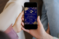 Dark Blue and Gold Flower Graduation Party Invitation | Canva Template | Print at Home Invitation | Design #112