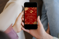 Red and Gold Flower Graduation Party Invitation | Canva Template | Print at Home Invitation | Design #110