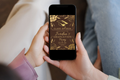 Brown and Gold Flower Graduation Party Invitation | Canva Template | Print at Home Invitation | Design #120